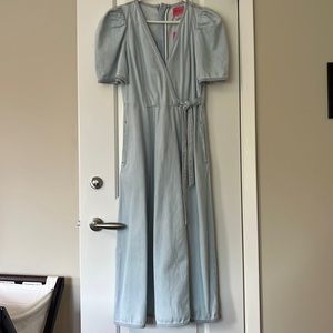 Kate Spade Denim Wrap Dress. Size 4. NWT
